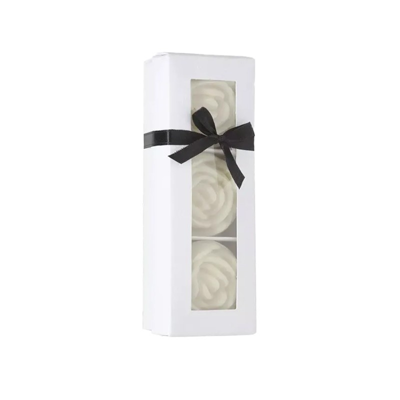 Pack of 3 Rose fleur soaps