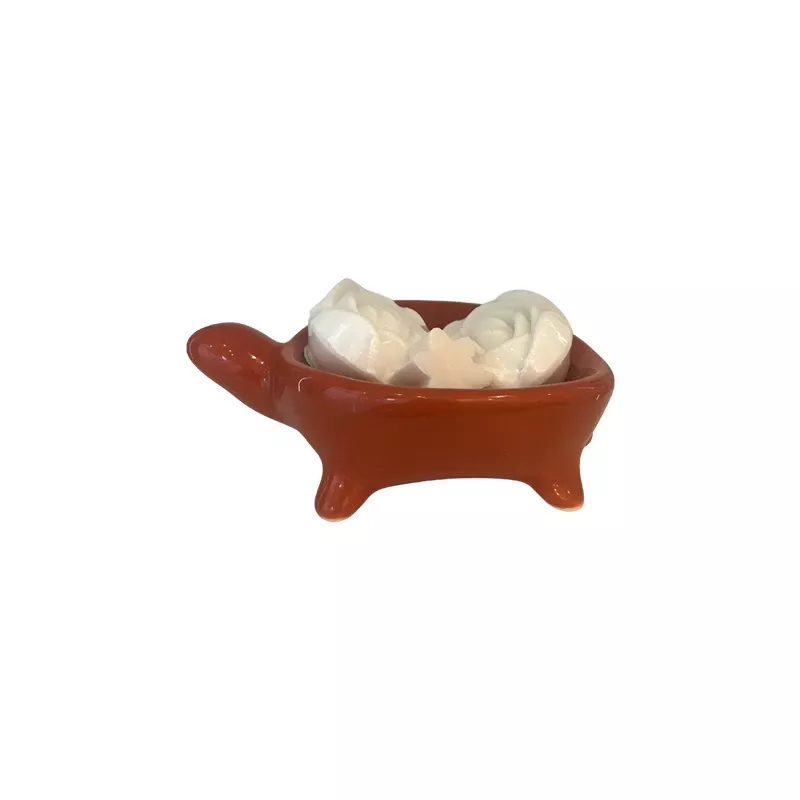 Porte-savon Tortue Terracotta