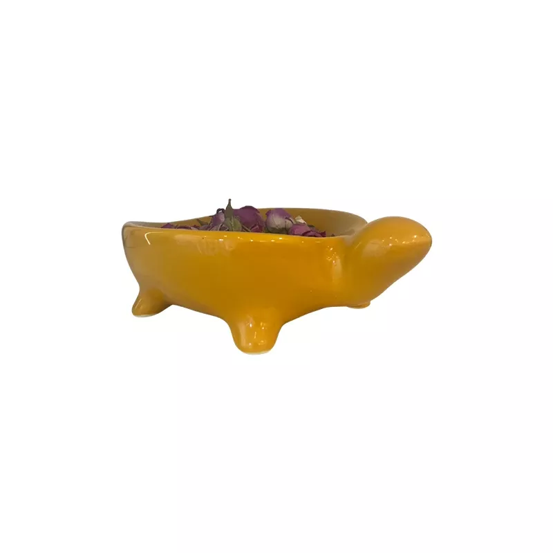Porte-savon Tortue Jaune