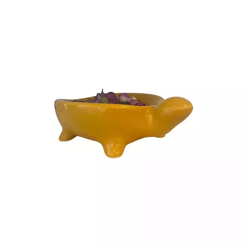 Yellow Turtle Soap Dish
