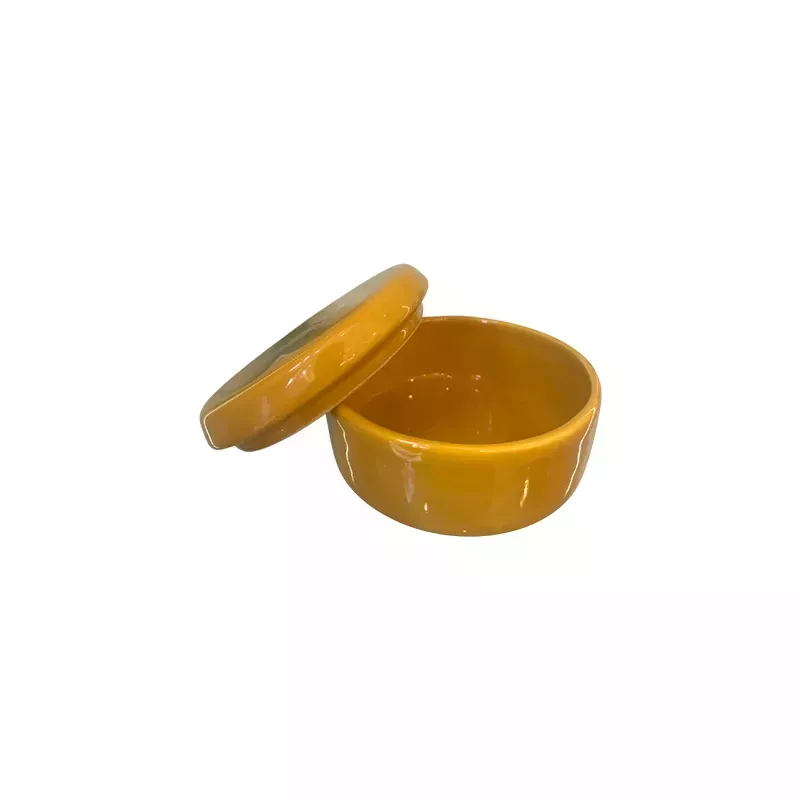 Boite Céramique - Jaune