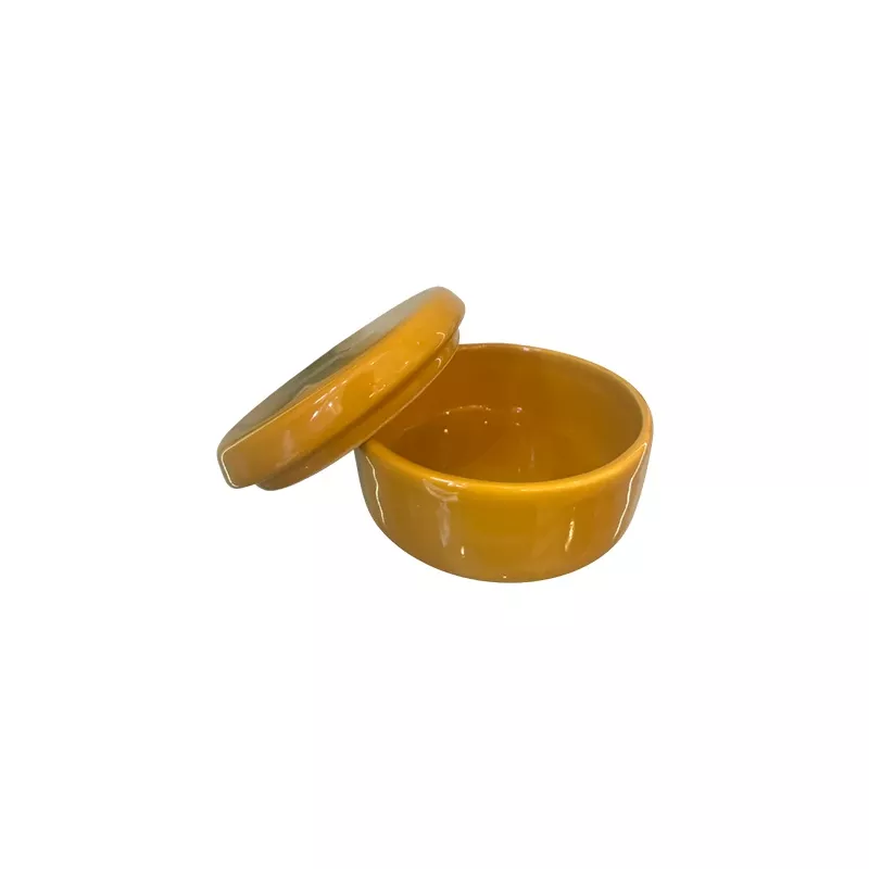 Ceramic Box - Yellow