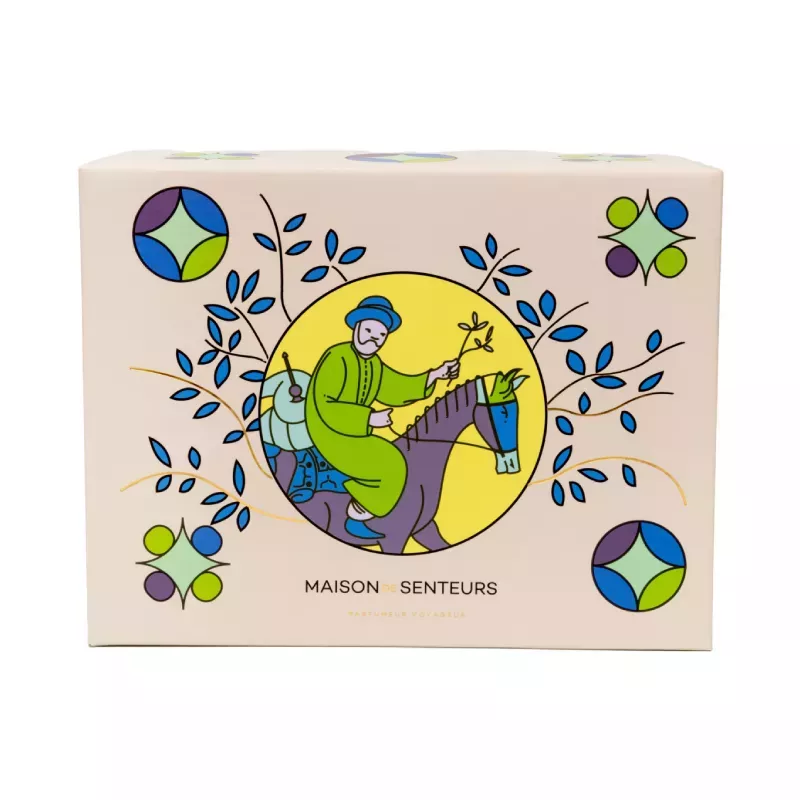 BOX CADEAU Cavalier bleu