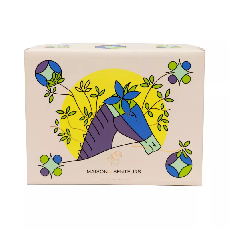 BOX CADEAU Cheval bleu