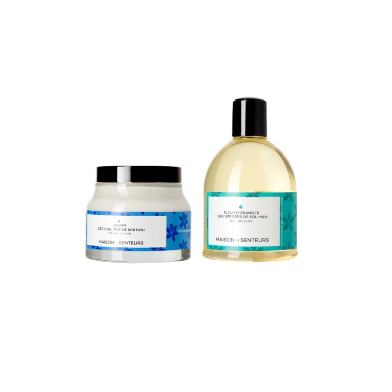 Duo gel douche & crème corps