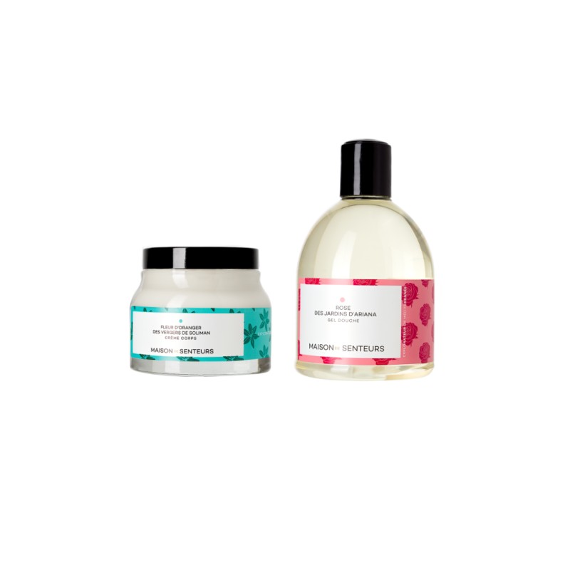 Duo gel douche & crème corps