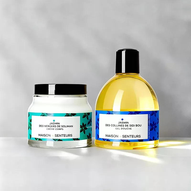 Shower gel & body cream duo