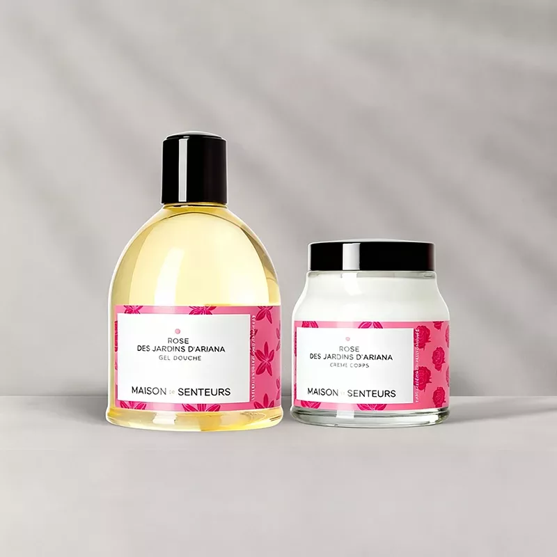 Shower gel & body cream duo